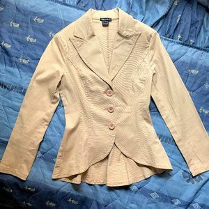 LAST CHANCE🔸Tan Khaki Flared Blazer